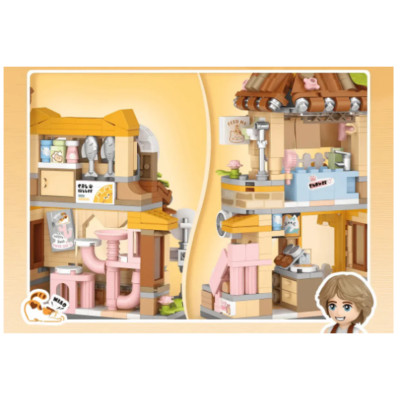 Mini Block - Le Club du Chat Roux (1377)