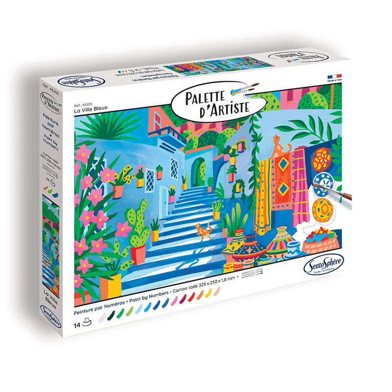 Palette d'Artiste - La Ville Bleue