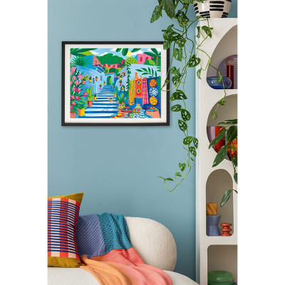 Palette d'Artiste - La Ville Bleue