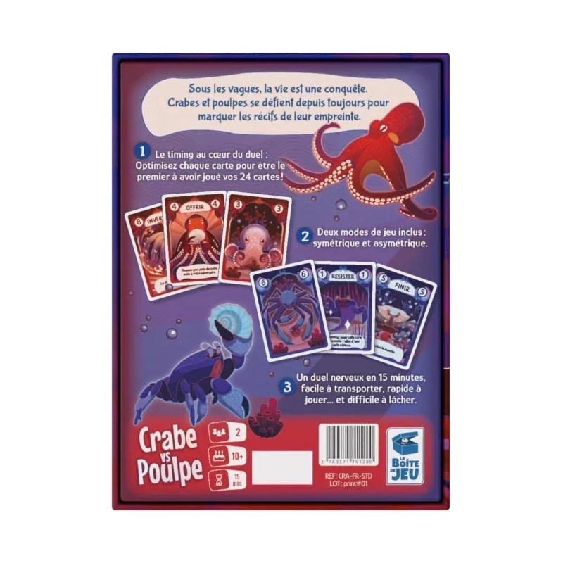 Crabe Vs Poulpe
