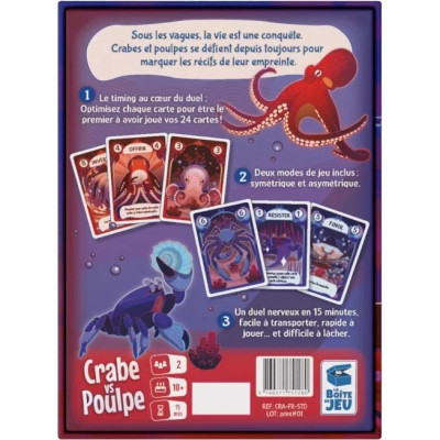 Crabe Vs Poulpe