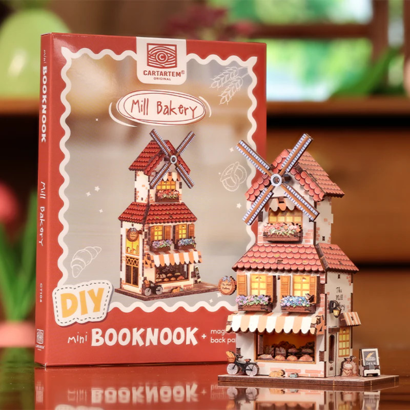 Book Nook Magnet - Mill Bakery