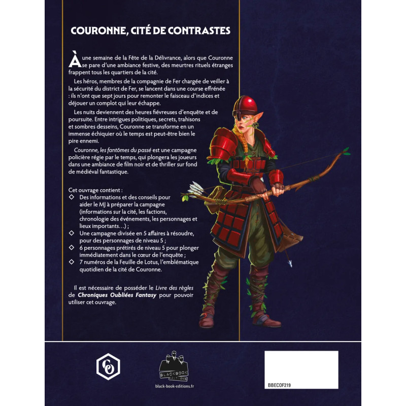 Chroniques Oubliées Fantasy 2e - Couronne, Les Fantômes du Passé