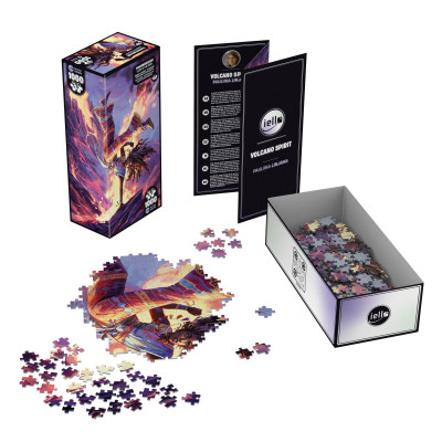 Puzzle Phosphorescent - Volcanic Spirit 1000 pièces