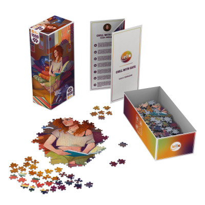 Puzzle Universe - Chill With Cats 1000 pièces