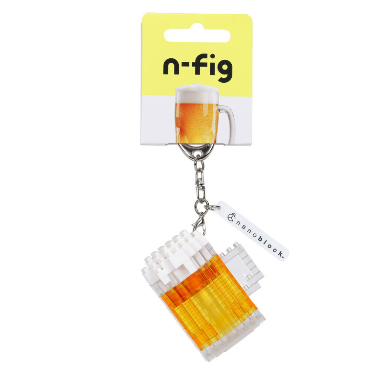 Nanoblock NFG-09 - Porte Clé N-Fig Bière (Beer)