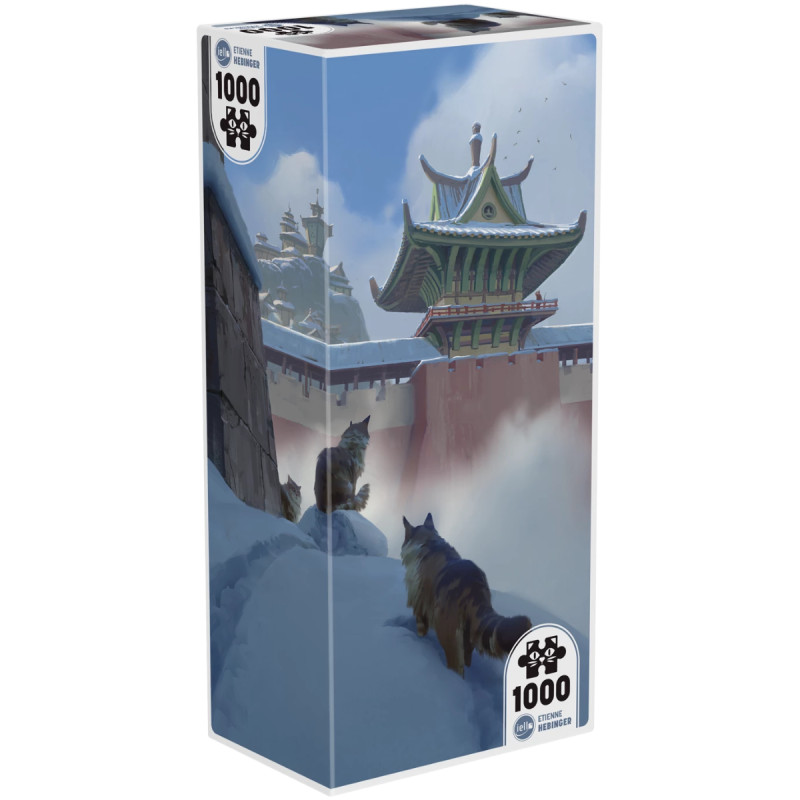 Puzzle Universe - Cats in the Snow 1000 pièces