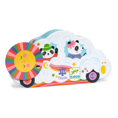 Puzzle Voiture Nuage 16 pièces