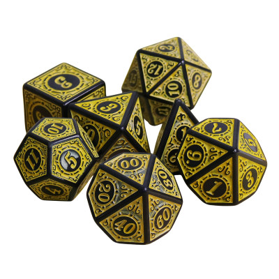 Dé Set de 7 Dés Originaux - Magic Flame