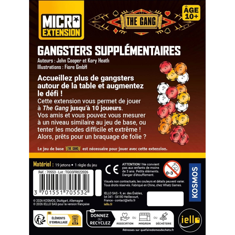 The Gang extension Gangsters