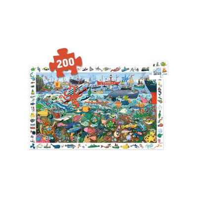 Puzzle Observation - Les Secrets de la Mer 200 pièces