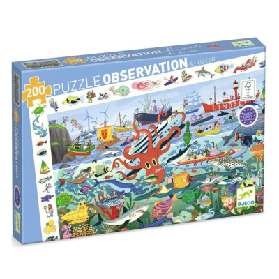 Puzzle Observation - Les Secrets de la Mer 200 pièces