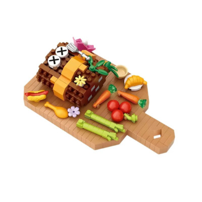Mini Block - Magnet Steak (Steak Food 8874)