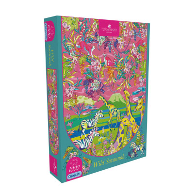 Puzzle Gibsons Wild Savannah 1000 pièces