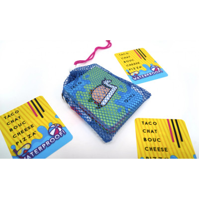 Taco Chat Bouc Cheese Pizza - Waterproof