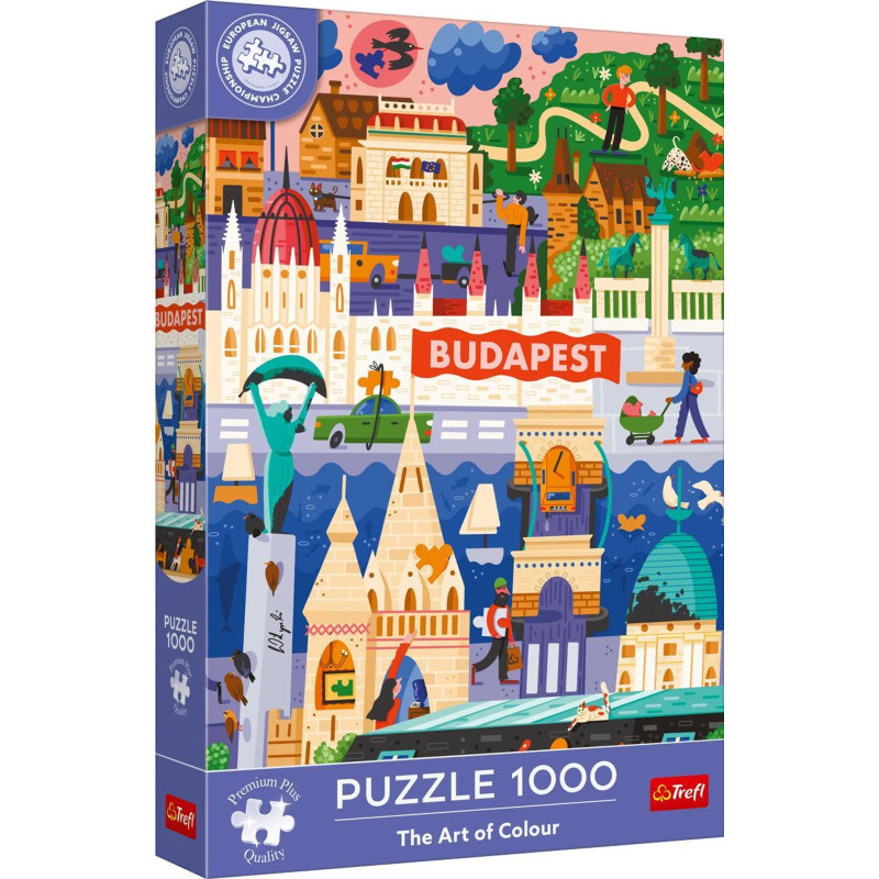 Puzzle Trefl - Budapest Hongrie 1000 pièces