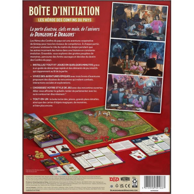 Dungeons & Dragons 5 - Boite d'Initiation - Les Héros des Confins du Pays