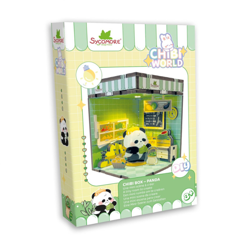 Scene Miniature - Chibi Box Panda