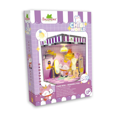 Scène Miniature - Chibi Box Renard (Fox)