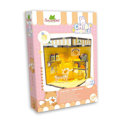 Scene Miniature - Chibi Box Chien (Dog)