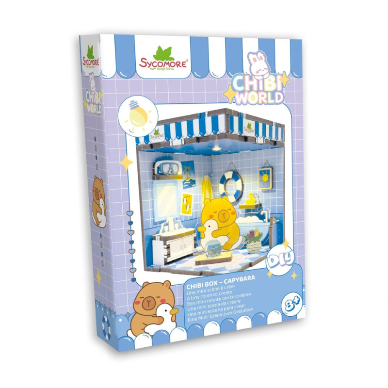 Scene Miniature - Chibi Box Capybara