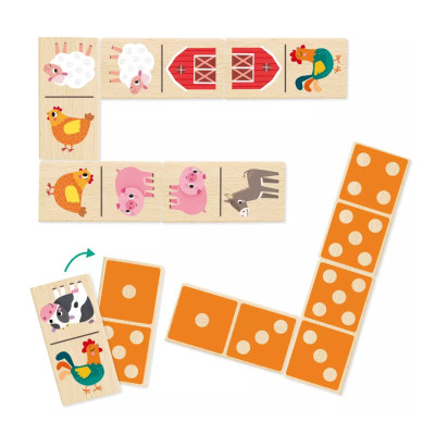 Domino Ferme en Bois Goula