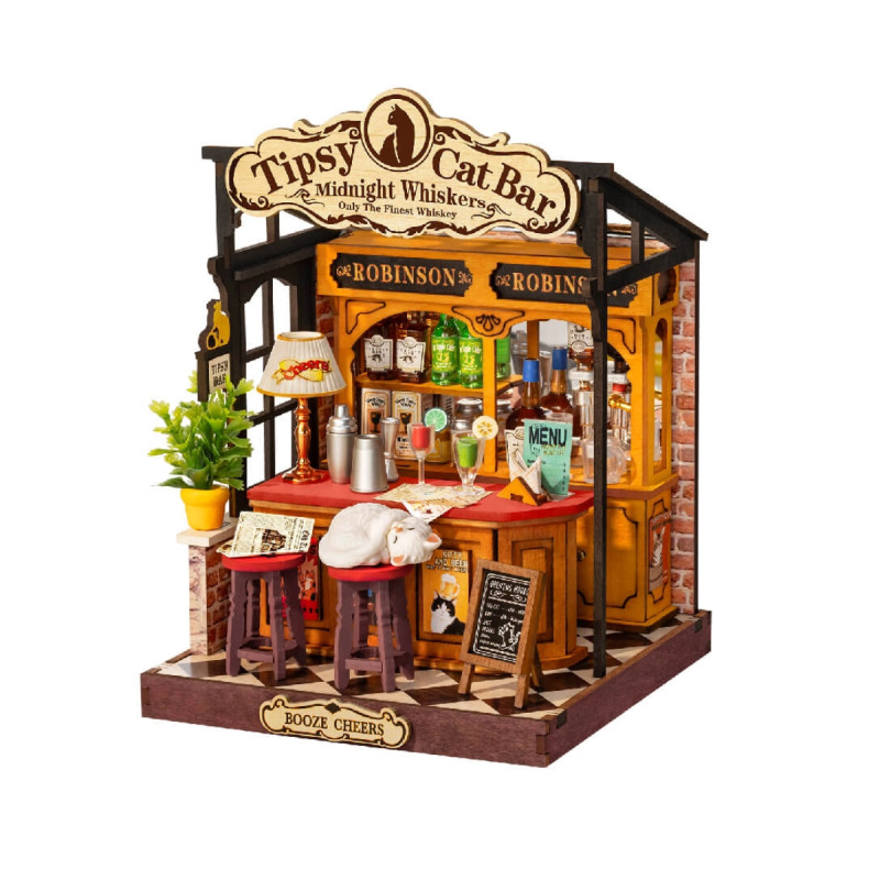 Scène Miniature - Tipsy Cat Bar