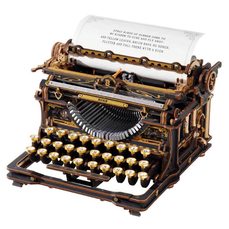 ROKR Machine à Ecrire (Mechanical Typewriter)
