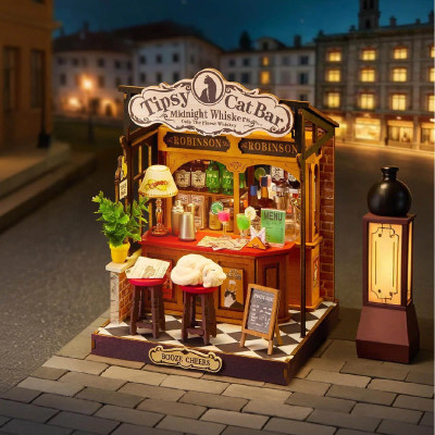 Scène Miniature - Tipsy Cat Bar