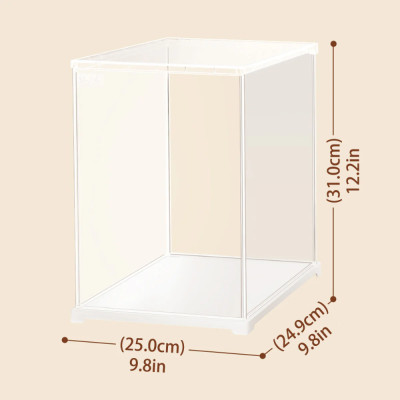 ROBOTIME - Rolife Boîte en Acrylique 25x24,9x31(Acrylic Protection Cover)