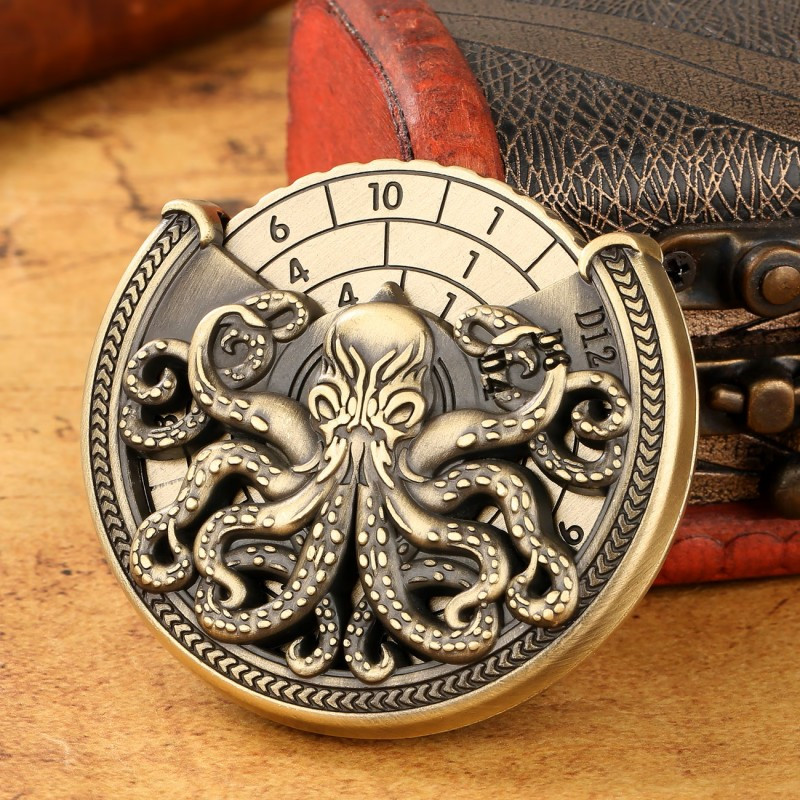 De Métal Spinner Cthulhu Bronze