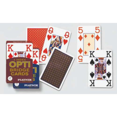 Jeu de 55 cartes Opti Bridge
