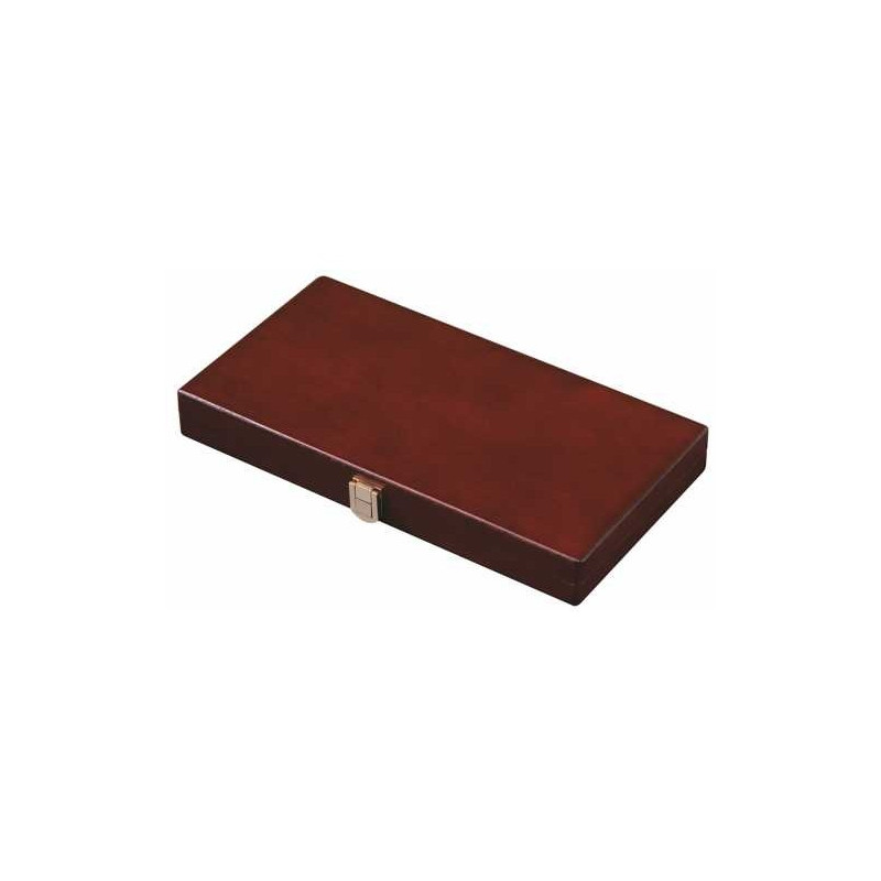 Backgammon en Bois Brun 28x15cm Hot Games