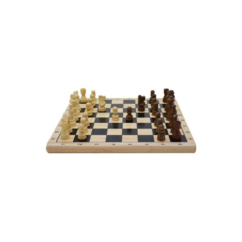 Echecs Jeu d'echecs - Dames 29x29 cm