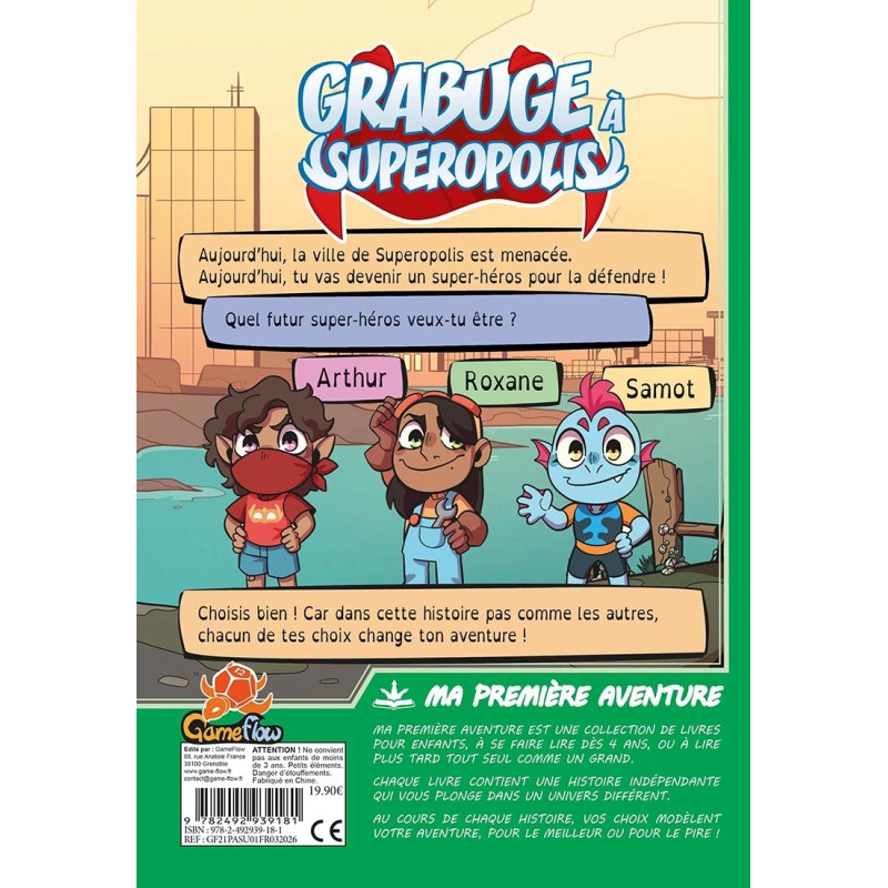 Ma Première Aventure : Grabuge à Superopolis