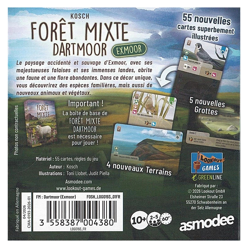 Forêt Mixte Dartmoor - extension Exmoor