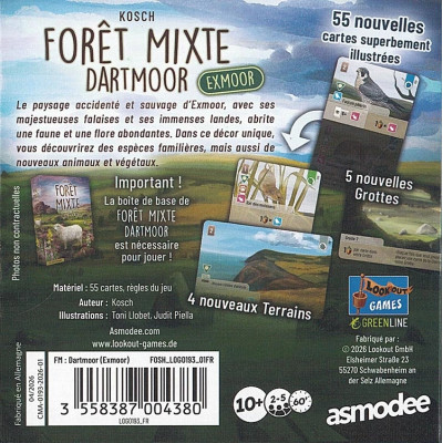 Forêt Mixte Dartmoor - extension Exmoor