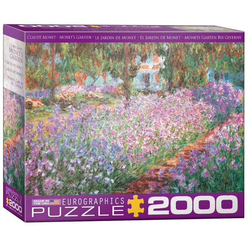 Puzzle Eurographics - Jardin de Monnet 2000 pièces