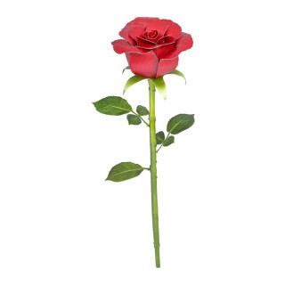 Metal Earth Rose Rouge