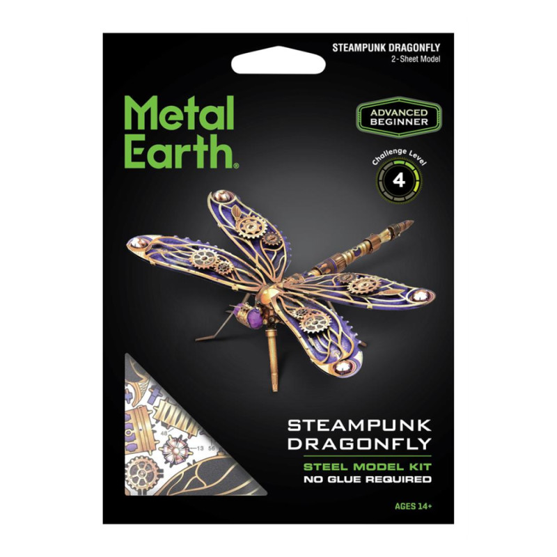 Metal Earth Libellule Steampunk