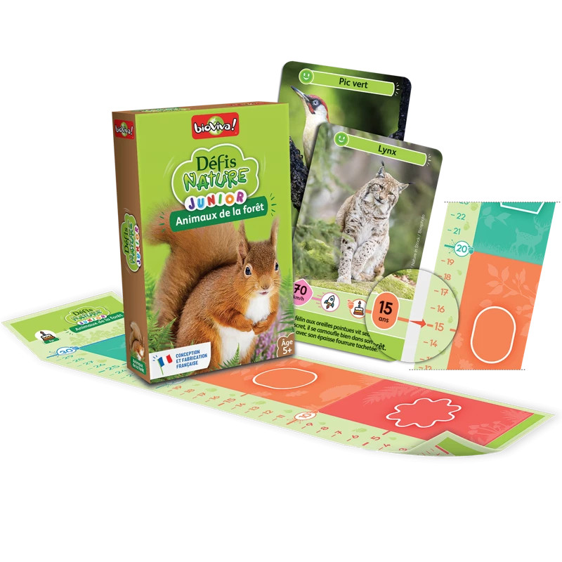 Défis Nature Junior - Animaux de la forêt