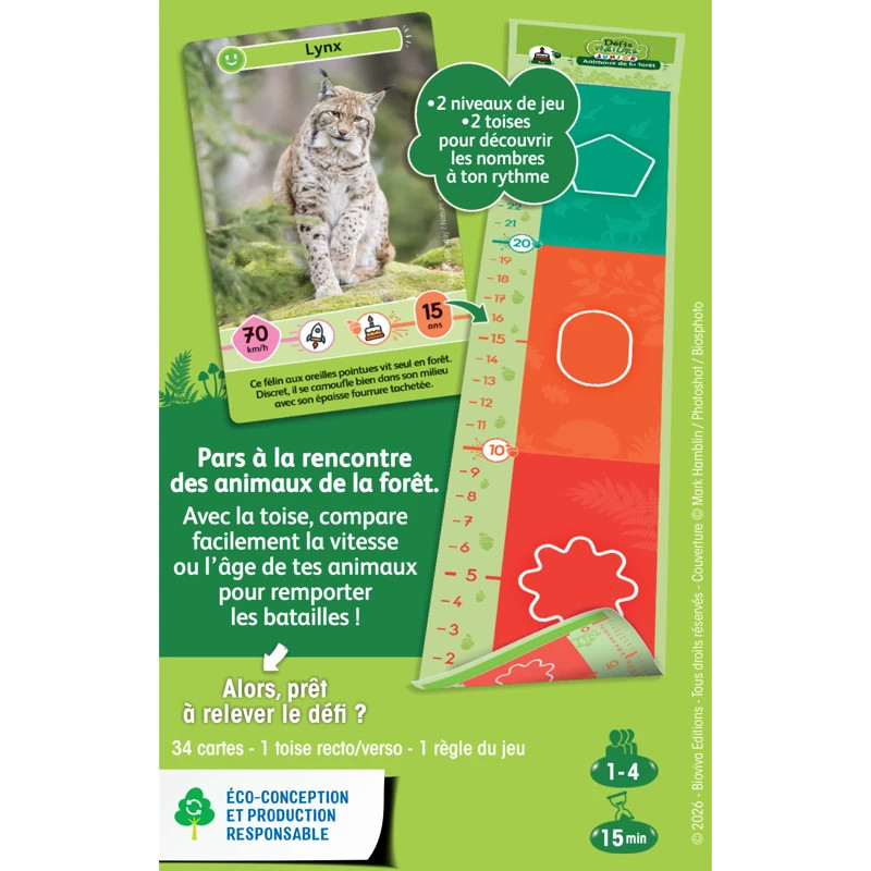 Défis Nature Junior - Animaux de la forêt