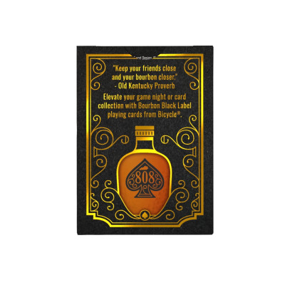 Bicycle Bourbon Black Label