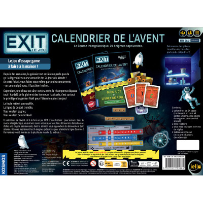 EXIT- Calendrier de l'Avent 2026 - Course Intergalactique