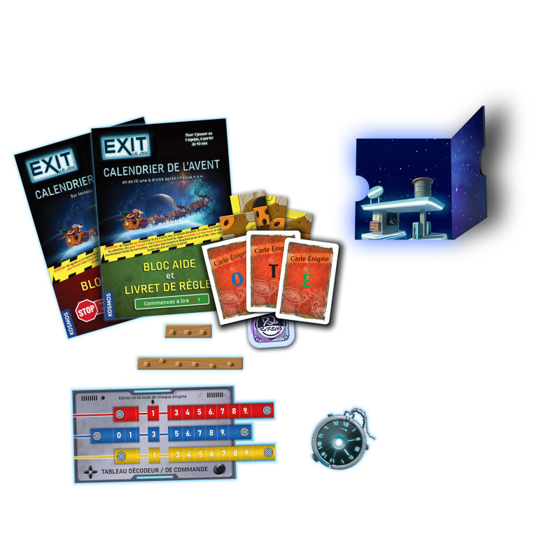 EXIT- Calendrier de l'Avent 2026 - Course Intergalactique