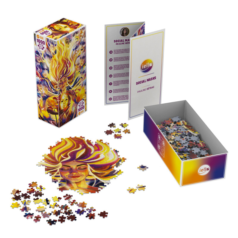 Puzzle Universe - Masks 1000 pièces