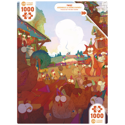 Puzzle Universe - Cheeky Fox 1000 pièces