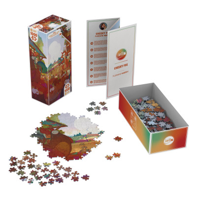 Puzzle Universe - Cheeky Fox 1000 pièces