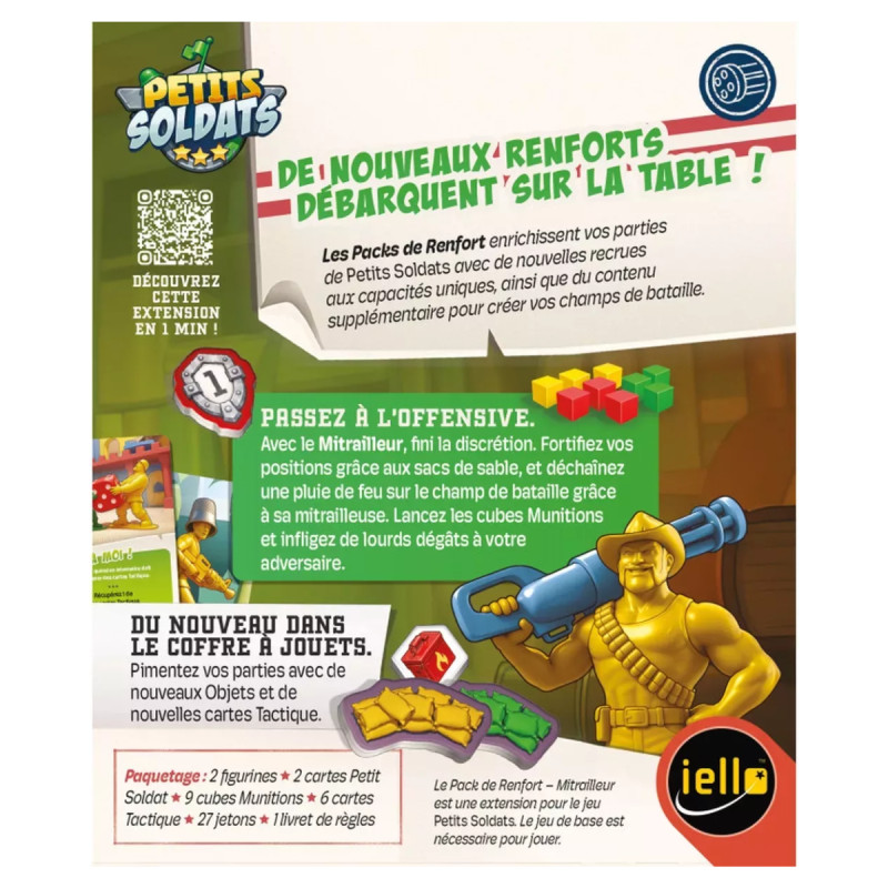 Petits Soldats extension Mitrailleur