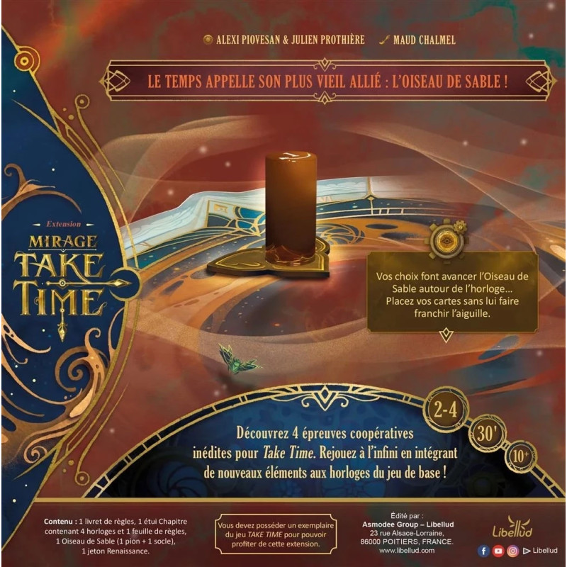 Take Time extension Mirage